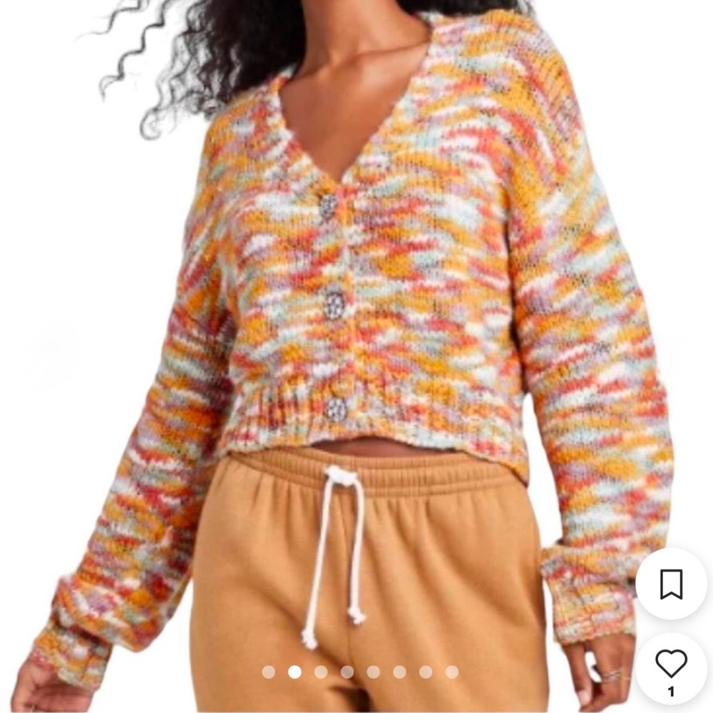 Wild Fable Multicolor Knit Cardigan
